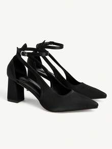 CUCCOO CHICEST Women's Fashion Versatile Pointed Toe High Heel Pumps - Black - View 1