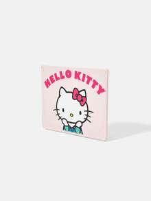 HELLO KITTY AND FRIENDS | SHEIN 可爱卡通字母贴花黄色迷你卡包 - 粉色 - 查看 2