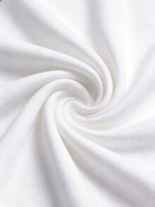 SHEIN Tall Bộ 2 áo cổ cao màu trắng trơn, ôm dáng, thích hợp cho mùa thu và mùa đông. - Nhiều màu - Xem 14