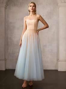 MOTF Soiréza 春夏褶裥收腰正式连衣裙 - 彩色 - 查看 5