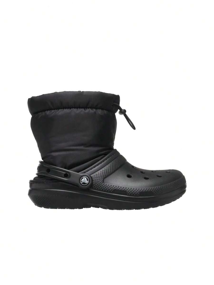 Crocs STOMP BOOT Kids' Rugged Anti-Slip Supportive Winter Commuting Hiking Black 207940-001 - Black - View 1