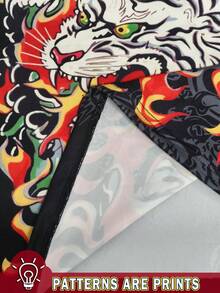 Glimmora Áo nữ cỡ lớn trễ vai in họa tiết cá nhân hóa phong cách Y2K, thời trang thu đông, phong cách Y2K sành điệu dành cho nữ. - Nhiều màu - Xem 4