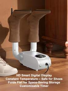 Teckwe New Intelligent Shoe Dryer, Fast Drying, Timed, Portable, Folding, Student Shoe Dryer, Constant Temperature, Deodorization, Shoe Drying - Multicolor - View 12