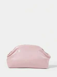 SHECARRY 女士手拿包，时尚优雅，适合日常使用、聚会、派对、度假等各种场合。 - 粉色 - 查看 5