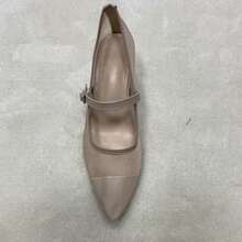 CUCCOO BIZCHIC Women Pointed Toe Fashion Daily Commute High Heels For Christmas Spring Shoes - Apricot - View 13