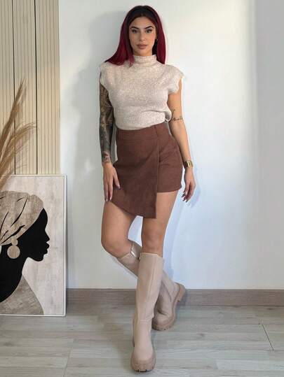 Bearsaez 女式纯色休闲短裤