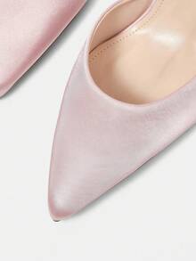 CUCCOO HITCHD Women's Pointed Toe Buckle Design Fashionable High Heels For Daily Wear Wedding Shoes - Pink - View 10