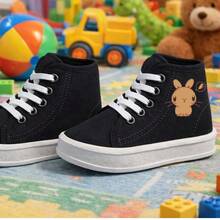 Tenis botín para Niños con Estampado de Dibujos Animados – Casual y Cómodas - Azul - Ver 2