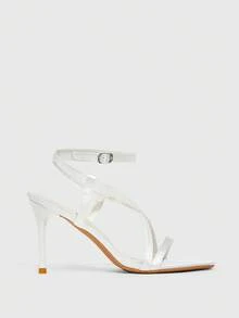 CUCCOO SZL Women's Fashionable And Elegant Heeled Sandals For Commuting Spring Shoes Summer - Beige - View 3