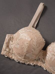 3件套性感蕾丝文胸套装（女士） - 彩色 - 查看 3
