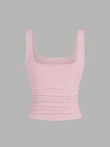 EMERY ROSE Camiseta de tirantes estampada de talla grande, Camiseta de tirantes casual de cuello redondo de talla grande, Camiseta de tirantes de moda de talla grande, Conjunto de 3 camisetas de tirantes de talla grande, Verano - Multicolor - Ver 7