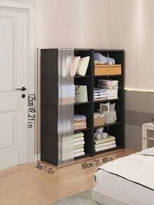 1 kệ sách đứng độc lập, giá đựng đồ nhiều tầng, kệ hẹp cho phòng khách, quà tặng Halloween & Giáng sinh. - Nhiều màu - Xem 11