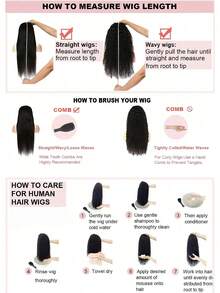 14-28Inch Luxury Straight Human Hair Bundles Virgin Hair Extension High Grade Real Double Weft Hair Weave 1pc High Gloss Long Lifespan Hair Daily & Salon Quality Use Soft & Silky Premium Invisible Hair Extensions - Natural Black - View 14