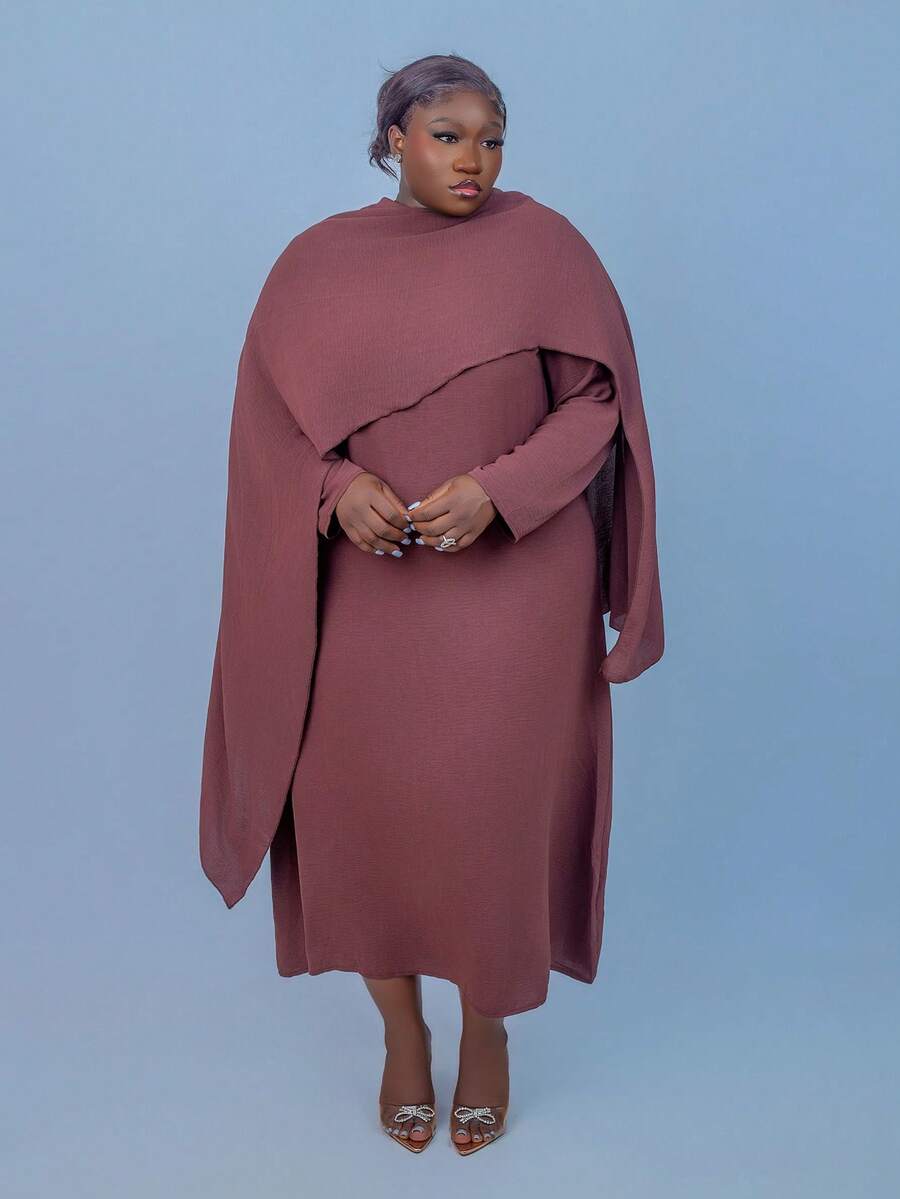 CurvyTilda 2025年初秋，全新圣帕特里克节风格，西部风、游牧风、生日派对风、毕业季风、学院风、基础百搭风 - 棕色 - 查看 1