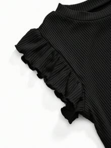 SHEIN Camiseta de maternidad de unicolor, cuello redondo, casual y versátil para uso diario - Multicolor - Ver 11