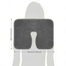 美容加热按摩桌摇篮罩沙龙按摩床洞毛巾SPA U型面枕头枕垫放松椅SPA面枕套 - 彩色 - 查看 5