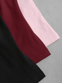 EMERY ROSE Camiseta de tirantes estampada de talla grande, Camiseta de tirantes casual de cuello redondo de talla grande, Camiseta de tirantes de moda de talla grande, Conjunto de 3 camisetas de tirantes de talla grande, Verano - Multicolor - Ver 10