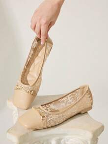 CUCCOO CHICEST Zapatos planos para mujer - Albaricoque - Ver 6