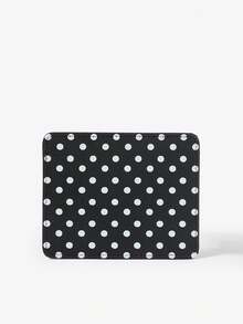 Viva Strut 1 PC Black Background White Polka Dot Multi-Card Card Clip, Retro Polka Dot Light And Thin Card Bag, Small And Large Capacity! Polka Dot Multi-Card Card Bag - Black and White - View 4
