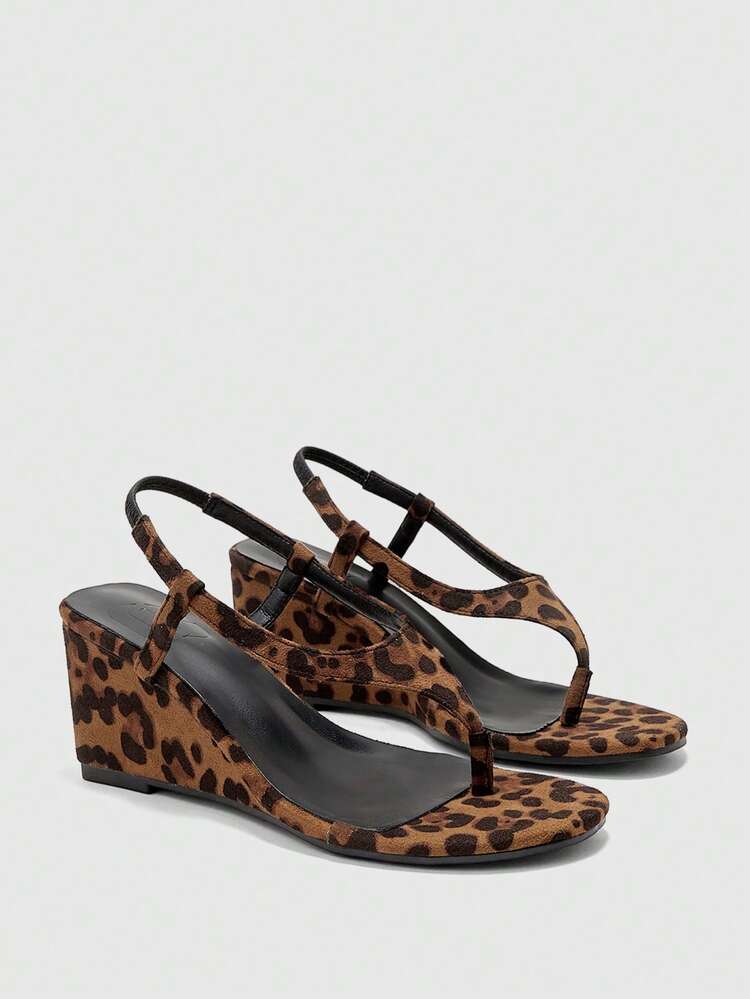 CUCCOO BIZCHIC Women's Rhinestone Embellished Casual Platform Slide Sandals