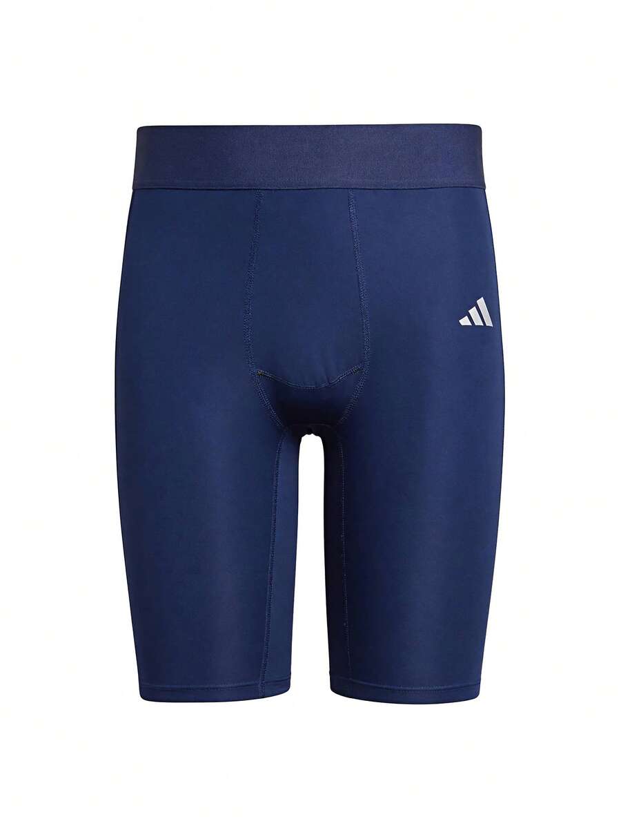 Techfit Men's Short Leggings Navy Blue - Navy Blue - View 1