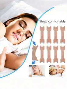 100PCS/50PCS/30PCS Multi Functional Congestion Relief Patches For Easier Breathing Reduce Snoring Sleep Aid For Adults Sports Daily Use - Multicolor - View 2