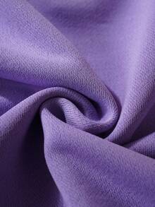 HELLO KITTY AND FRIENDS | SHEIN 女婴卡通印花短袖T恤和裤子套装 - 紫色 - 查看 8