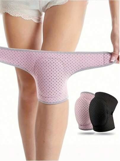 1pc Thick-Textured EVA Foam Knee Pads, Suitable For Yoga, Tennis, Dance, Hiking, Cycling, And Other Sports. Breathable And Lightweight Design (Packaged Individually).