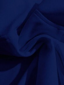 GlowEve CURVE 大码纯色露肩短款休闲百搭背心（女款） - 藏蓝色 - 查看 4