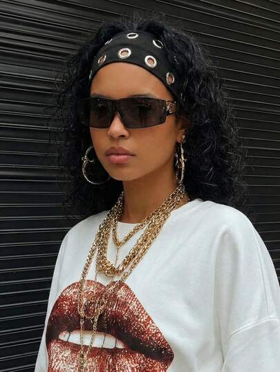 Rovax 1条纯色运动瑜伽头带，吸汗弹力发带，男女通用，跑步、健身适用，女士头巾，女士发饰