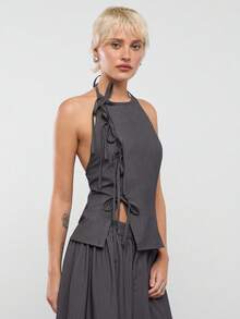 COUREZ Women Tops - Black - View 2