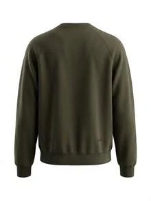 Nike Nocta Men's Crewneck Sweatshirts Green - Cargo Khaki - View 2