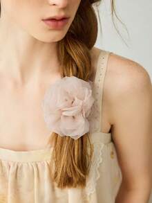 MOTF PREMIUM KẸP TÓC HÌNH HOA 3D THỜI TRANG & THANH LỊCH DÀNH CHO NỮ - Màu hồng nhạt - Xem 6