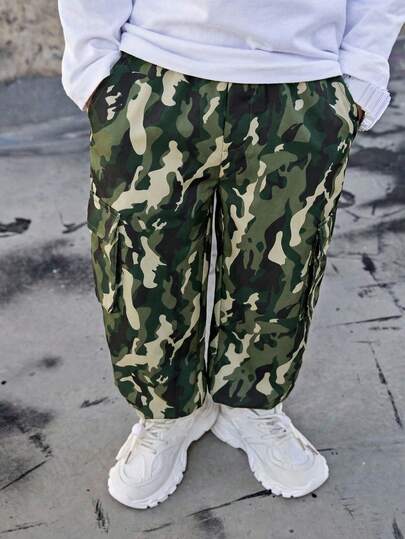 Bubblio 1pc Young Boys' Casual Sports Cute Daily Comfortable Street Printed Straight Leg Pants, Suitable For Outings, School, Daily Gatherings, Suitable For Spring, Summer, Autumn And Winter Seasons, Spring, Summer,Concert,Club,2000s Style,Old Money,Prom,Party,Streetwear,Rave,Festival,Boho,Y2k