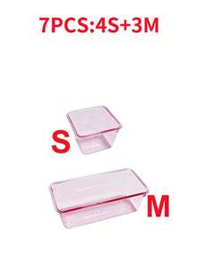 Caja de almacenamiento de cosméticos con estilo de cajón, juego de cajas de almacenamiento con cajón transparente, bandejas de varios tamaños, caja de almacenamiento multifuncional, puede almacenar diversos artículos pequeños como cosméticos, ropa, útiles escolares, herramientas pequeñas y vajilla, muy adecuado para tocadores, cocinas y cajones de oficina. - Rosa - Ver 7