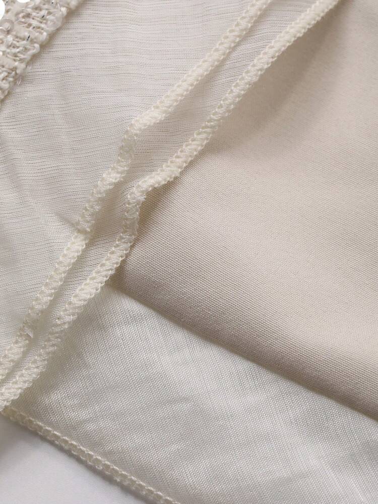 Women's Elegant Commuter Sequin Cropped Jacket Summer