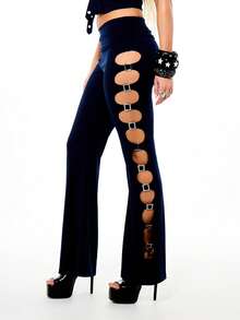 SUMWON WOMEN 女裤 - 藏蓝色 - 查看 1