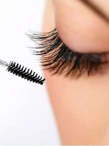 200/500pcs Eyelash Brushes, Mascara Brushes (With Container), Flexible Disposable Eyebrow Brushes, Eyelash Extension Brushes, Eyebrow Brushes, Castor Oil Brushes. - Black - View 8