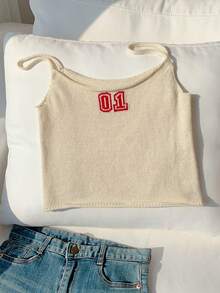 Muchica 女士夏季度假休闲针织吊带衫 - 彩色 - 查看 6