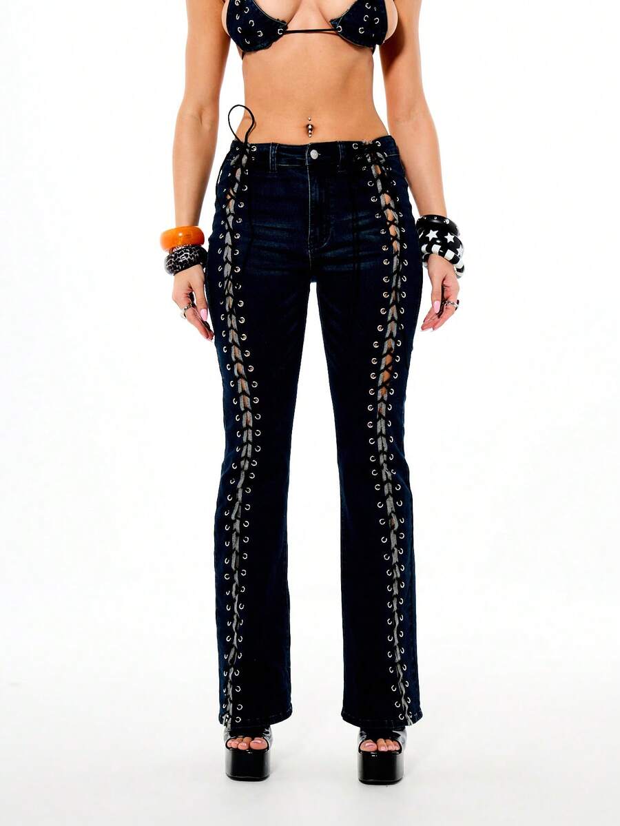 SUMWON WOMEN Women Jeans - Blue - View 1