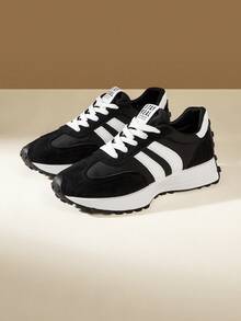 CUCCOO EASI Zapatillas negras de estilo para mujer - Zapatos casuales diarios elegantes y cómodos - Negro - Ver 3