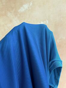 Soleia 女士渐变色优雅收腰迷你连衣裙，适合约会和派对，蓝色连衣裙，性感蓝色连衣裙，女士蓝色连衣裙，海岛度假装扮，音乐节装扮，邮轮度假装扮，休闲度假装扮，复古装扮，沙滩裙，派对装扮 - 藍色 - 查看 12