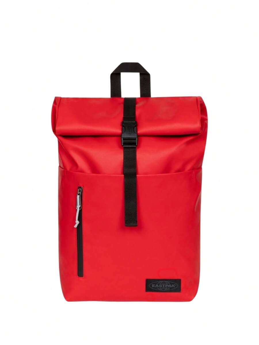 Up Roll Unisex Roll-Top Backpack Tarp Red - Tarp Red - View 1