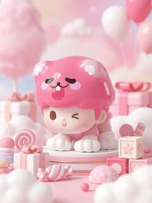POKOJA LAND Blind Box (Non-Plush Filling) Cute Cartoon Character Decorative Figurine - Tide play blind box - View 11