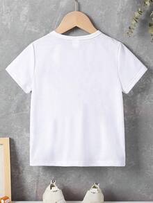 2025 女童定制基础款短袖 - 黑色双面磨毛牛奶丝 - 认证内衣 - 白色 - 查看 2