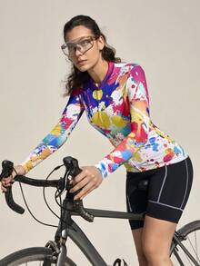 Exploreva 女士长袖骑行服 - 彩色 - 查看 5