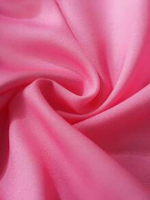 HELLO KITTY AND FRIENDS | SHEIN 1件女婴休闲宽松印花背带裤 - 粉色 - 查看 8