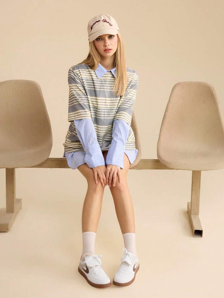 CUCCOO EASI Women's Beige Casual Sporty Sneakers For Christmas