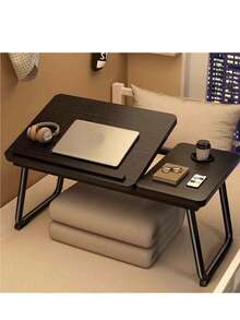 Bàn máy tính gấp gọn, bàn laptop di động điều chỉnh độ cao, thích hợp cho gia đình, văn phòng, giường ngủ, ghế sofa, bàn học cho trẻ em. - Nhiều màu - Xem 3