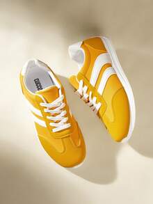 CUCCOO EASI 女士休闲运动鞋 - 黃色 - 查看 6